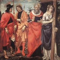 Lippi, Filippino - Four Saints Altarpiece